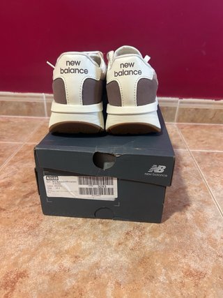 Zapatillas New Balance 370 Beige/Marrón Nuevas