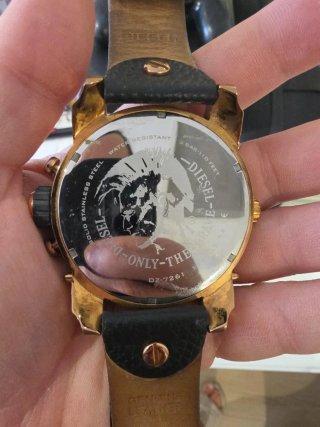 Reloj Diesel Mr. Daddy DZ7261 Negro/Dorado