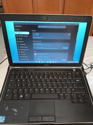 Portátil Dell 12.5 Negro