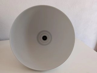 Lámpara colgante Ikea metal plateado 50cm