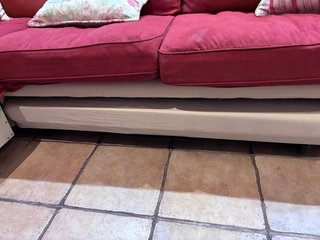 Sofá modular L 6 plazas convertible en cama de 1.5