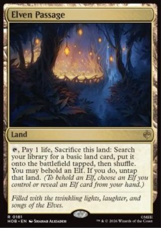 Elven Passage - Magic The Gathering (HOB-EN)
