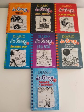 Colección libros infantiles "El diario de Greg"