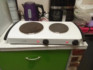 Cocina Eléctrica Jata Doble Placa