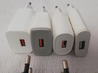 Lote 8 cargadores USB 5V 2.4A
