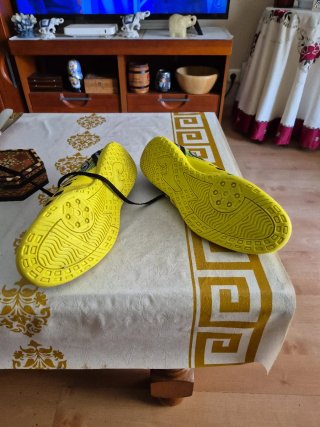 Zapatillas Fútbol Sala Joma KNIT Amarillas