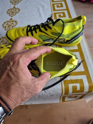 Zapatillas Fútbol Sala Joma KNIT Amarillas