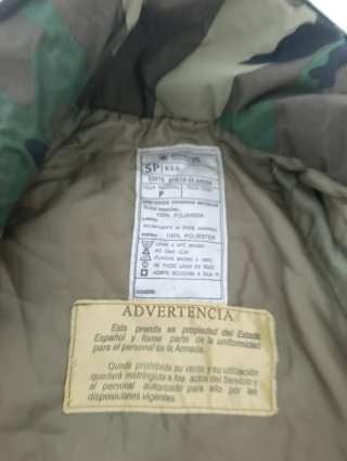 Chaquetón militar Iturri Gore-Tex Verde