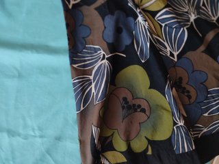 Vestido estampado floral talla S