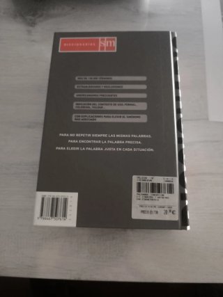 Diccionario sinónimos y antónimos