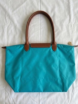 Bolso Longchamp Azul y Marrón