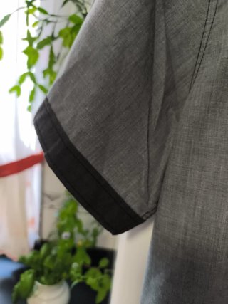 Camisa Angelo Litrico Gris Talla L
