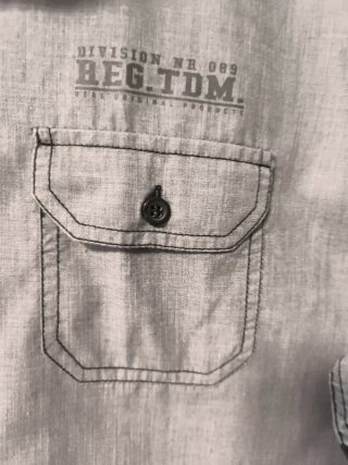 Camisa Angelo Litrico Gris Talla L