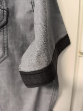 Camisa Angelo Litrico Gris Talla L