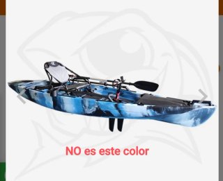 Kayak Nootka a pedales; pesca