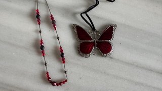 colgantes mariposa + Regalo