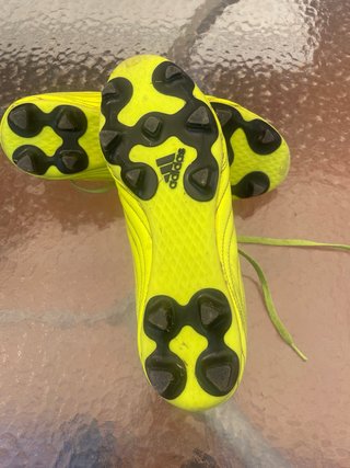 Botas Adidas Futbol Tacos Amarillas