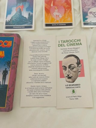 Tarocchi del Cinema Sesar 1985 Lo Scarabeo tarot