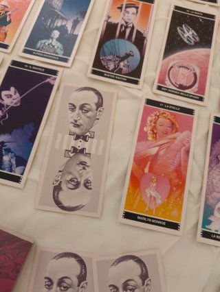 Tarocchi del Cinema Sesar 1985 Lo Scarabeo tarot