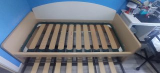 Cama nido 90x200 con 2 somieres y colchón