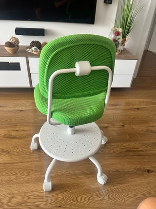 Silla infantil IKEA verde