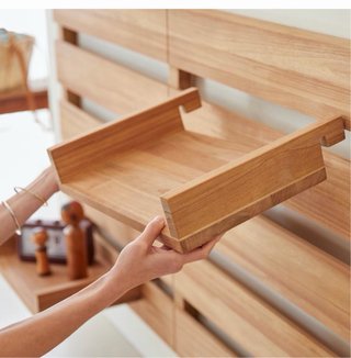 Cabecero Urbain Tikamoon Madera