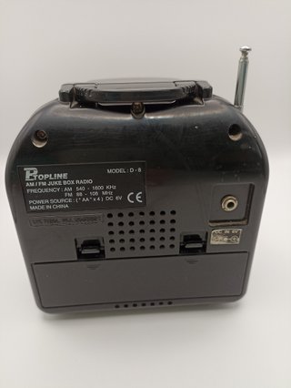 Radio Portatile Vintage Topline AM/FM Juke Box