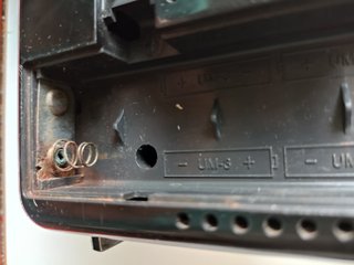 Radio Portatile Vintage Topline AM/FM Juke Box