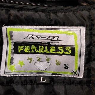 Chaqueta moto de cuero Ixon Fearless Talla L