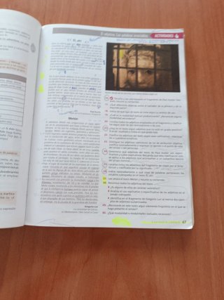 Lengua castellana y literatura Bachillerato