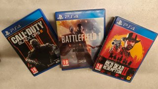PS4 500GB Negra con Mando y Juegos