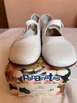 Merceditas piel Papanatas comunión T.37
