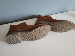 Botines marrones de ante