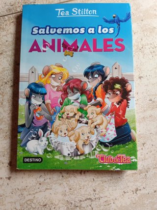 Libro salvemos a los animales de Tea Stilton