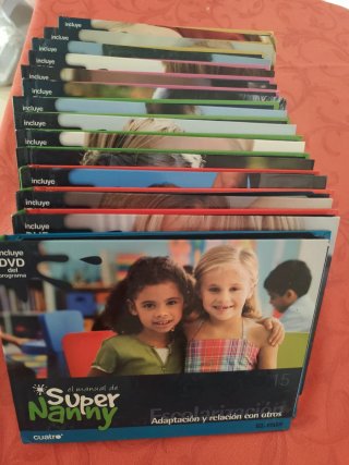 Colección libros Super nany