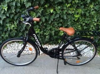 Bicicleta Moma Paseo Negra