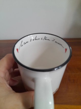 Tazza mug Egan ceramica decorata