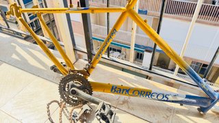 Cuadro Bicicleta Bahamontes con Pedales y Cadena
