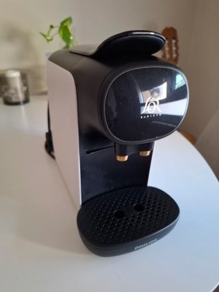 Cafetera L'OR Barista Blanca y Negra