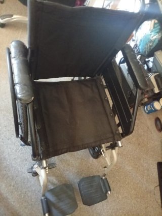 Silla de Ruedas Totalcare Plegable Acero