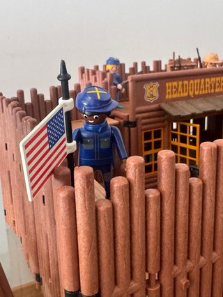 Playmobil Fuerte Oeste Glory  3806 vintage 90s