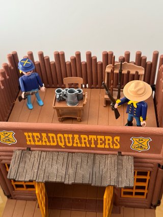 Playmobil Fuerte Oeste Glory  3806 vintage 90s