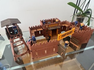 Playmobil Fuerte Oeste Glory  3806 vintage 90s