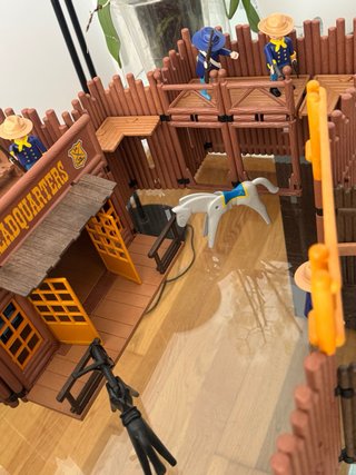 Playmobil Fuerte Oeste Glory  3806 vintage 90s
