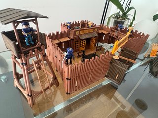 Playmobil Fuerte Oeste Glory  3806 vintage 90s