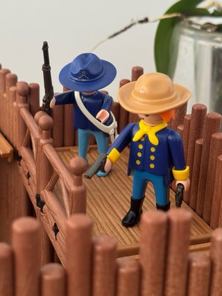 Playmobil Fuerte Oeste Glory  3806 vintage 90s