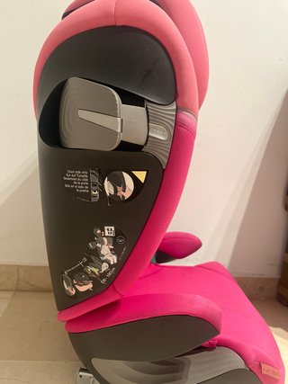 Silla coche Cybex Gold rosa