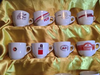 Tazzine caffè pubblicitarie