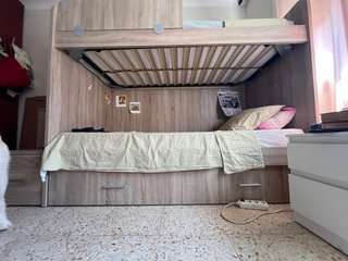 Litera juvenil madera con cajones