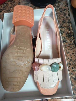 Zapatos Hispanitas destalonados Talla 37.